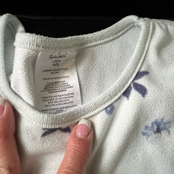 Splendid 3Pc Pajama Set - Picture 5 of 5